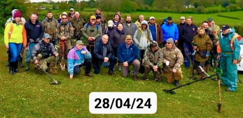 Our very first dig, group photo