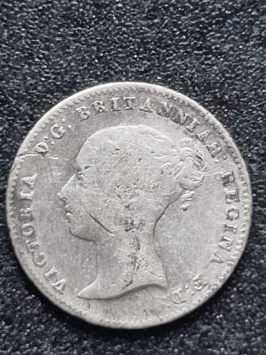 old silver 3d coin